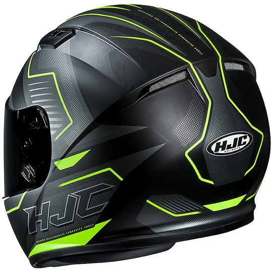 DESTOCKAGE Casque Hjc Cs-15 Trion Mc3hsf Noir jaune fluo