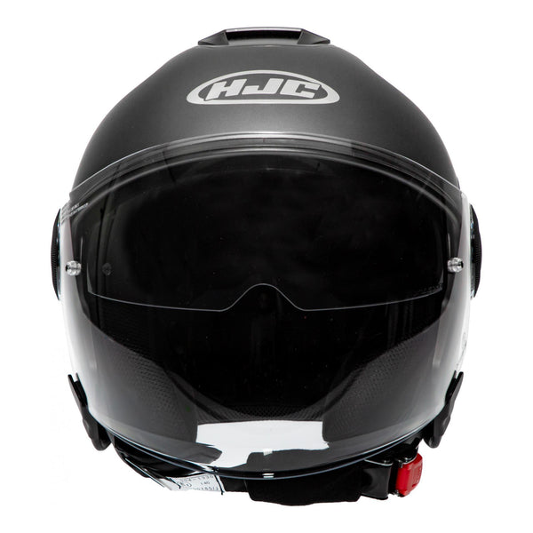 Casque jet HJC i40 Semi Mat titanium / Semi Flat Titanium PROMO DESTOCKAGE