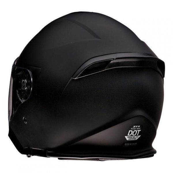 Casque route jet Z1R Road Maxx noir mat