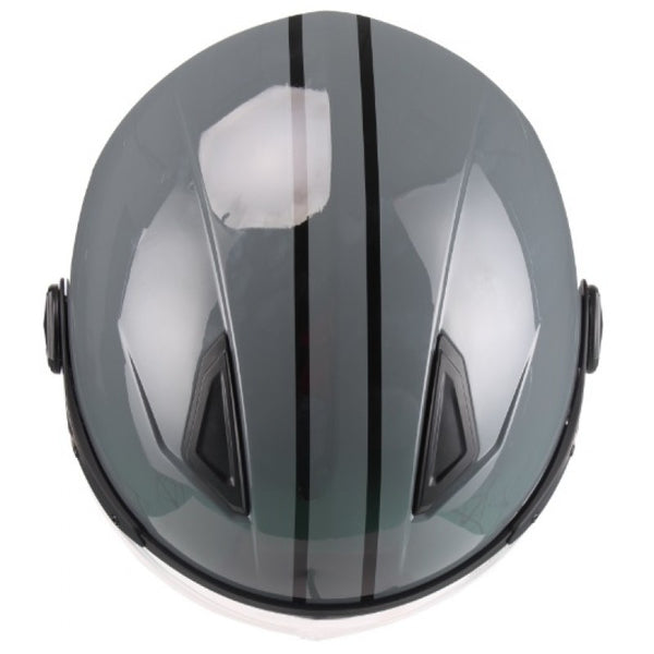 Casque Vito Jet Moda Gris Nardo 1227