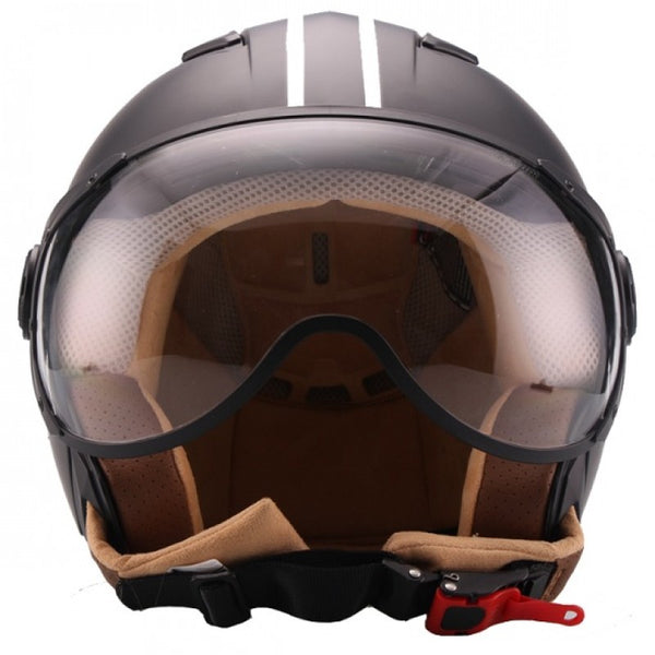 Casque Vito Jet Moda Noir Matte 1223 PROMO DESTOCKAGE