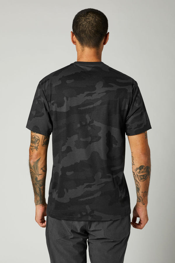 Tee-Shirt Fox Racing Apex Camo Tech Tee Noir Camo