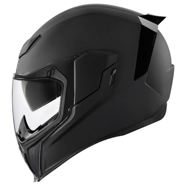 Casque Icon Airflite Helmet Rubatone Noir Matte blackf22