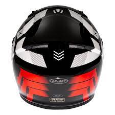 DESTOCKAGE Casque Hjc Cs-15 Martial MC1 Noir Blanc Rouge PROMO DESTOCKAGE