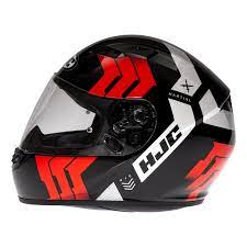 DESTOCKAGE Casque Hjc Cs-15 Martial MC1 Noir Blanc Rouge PROMO DESTOCKAGE