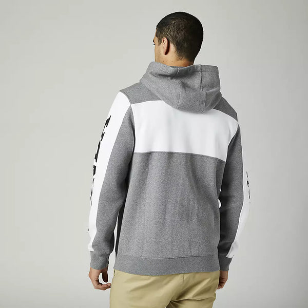 Sweat Shirt Fox Racing Honda Hrc Zip Fleece Noir Gris 28996-185 PMO