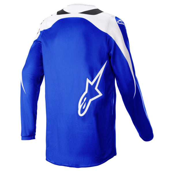 MAILLOT ALPINESTARS FLUID NARIN JERSEY BLEU BLANC 3761823 7021
