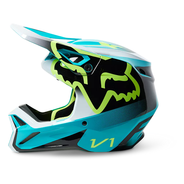 CASQUE FOX RACING LEED V1 TEAL 29657-176