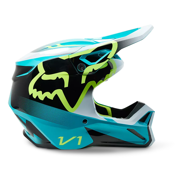 CASQUE FOX RACING LEED V1 TEAL 29657-176