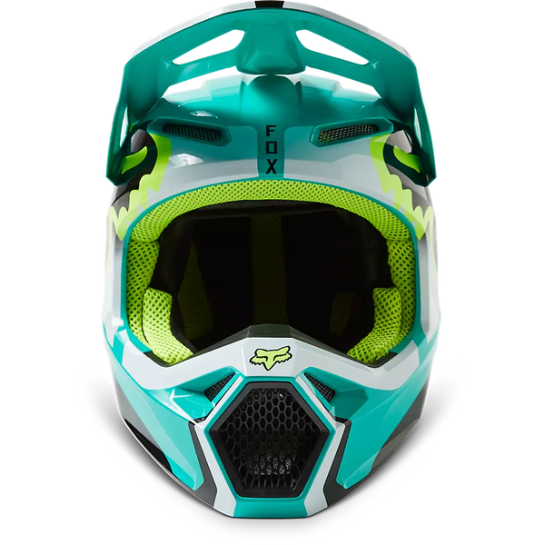 CASQUE FOX RACING LEED V1 TEAL 29657-176