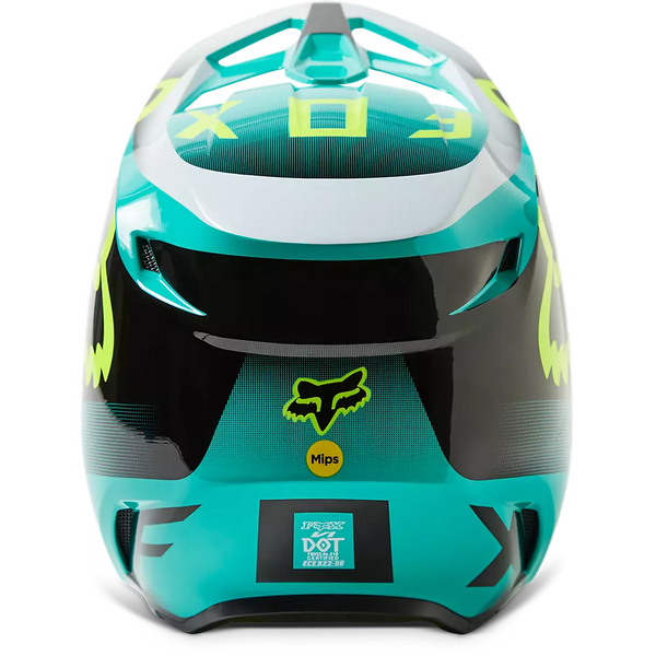 CASQUE FOX RACING LEED V1 TEAL 29657-176