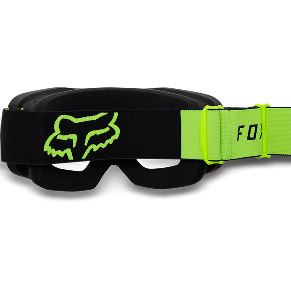 MASQUE FOX RACING MAIN STRAY NOIR JAUNE FLUO 25834-019-OS
