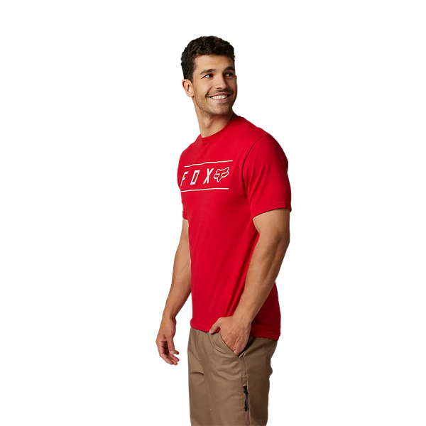 Tee-Shirt Fox Racing Pinnacle Tech tee red 28647-122 BLK FD