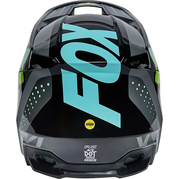 Casque Fox Racing V1 TRICE Teal 26779-176