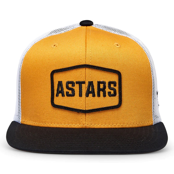 Casquette Alpinestars Framed Trucker Hat Gold Black White 1212-81260