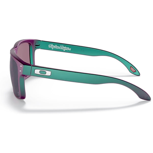 Lunette Oakley Holbrook Troy Lee Designs Matte Purple Green Sh Prizm Jade
