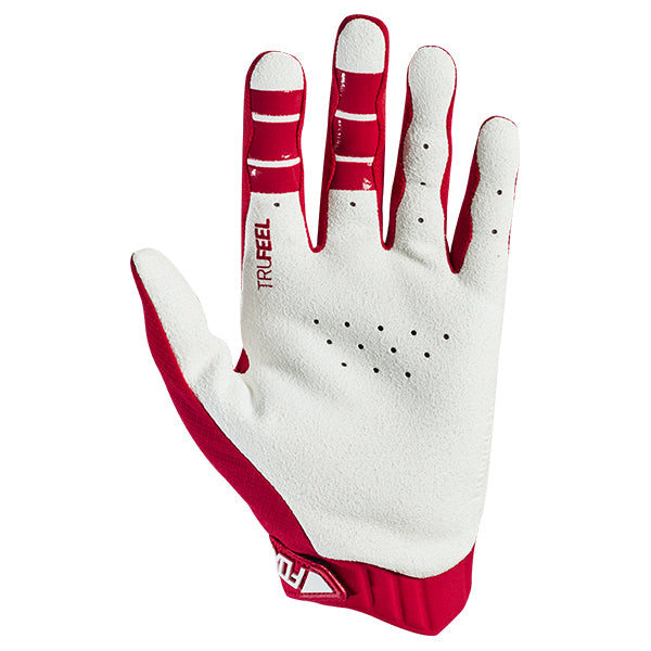 Gants Cross Fox Bomber Lt Glove Blanc Rouge