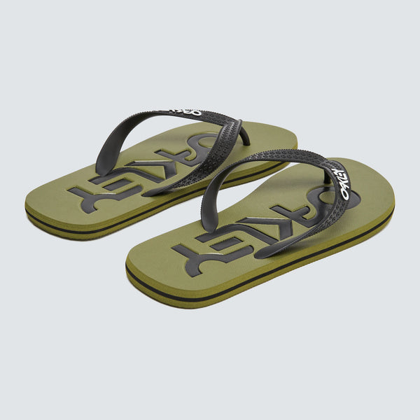 Savates Oakley College Flip Flop New Dark Brush Kaki FOF1002 55 86L