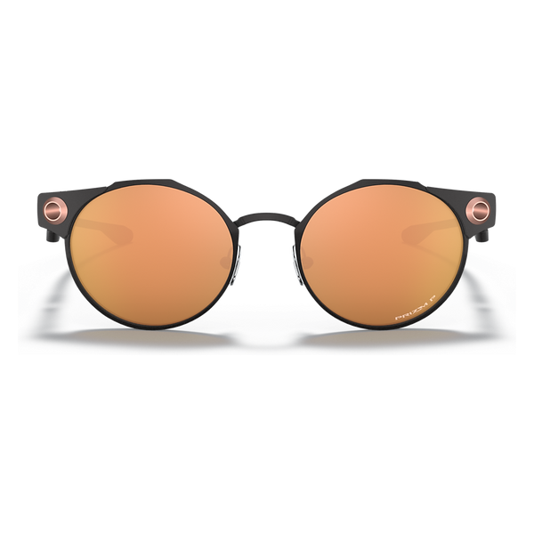 Lunette Oakley DeadBolt Sation Black Prizm Rose Gold Polarisée
