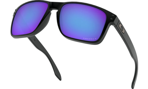 Lunette Oakley Holbrook XL matte black Prizm sapphire polarisée