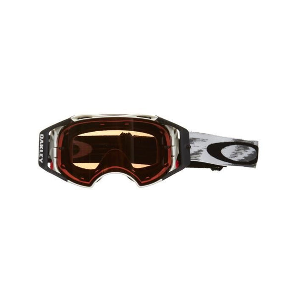 Masque oakley Airbrake MX Matte White Prizm Bronze