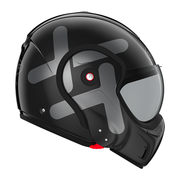 Casque Roof RO9 Boxxer Twin Noir-Metal 01272760 boxxer promo DESTOCKAGE