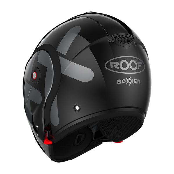 Casque Roof RO9 Boxxer Twin Noir-Metal 01272760 boxxer promo DESTOCKAGE