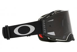 Masque Oakley Airbrake Mx Tuff Blocks Black Gunmetal W Dark Grey