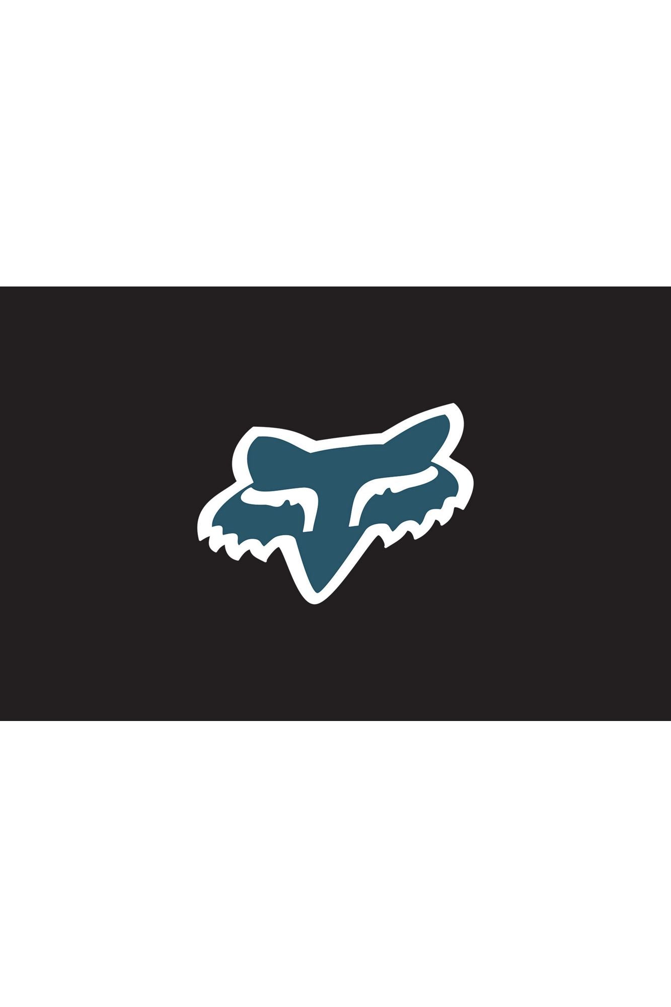 Stickers Autocollant Fox Racing Head Bleu
