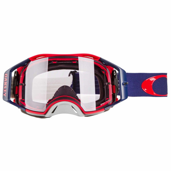 Masque Oakley Airbrake Mx B1B Red Navy w/Prizm Mx Low Light