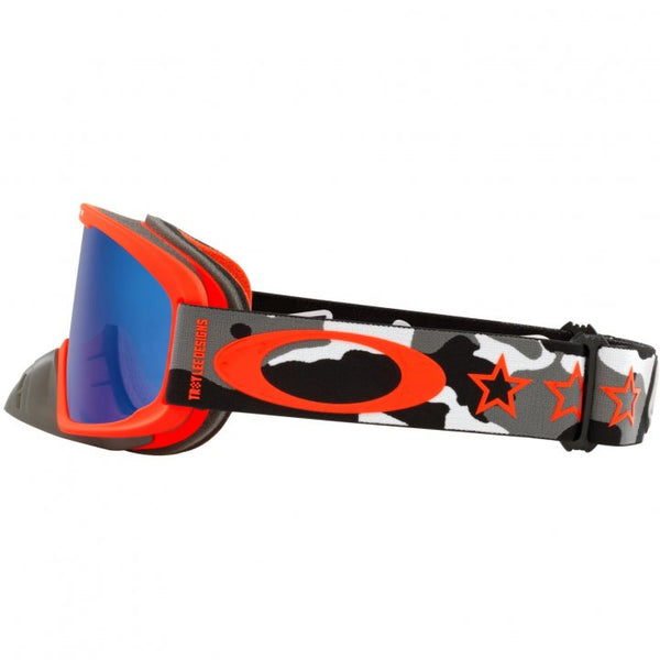 Masque Oakley O frame 2.0 Pro Mx Troy Lee Designs Black Camo Black Ice Iridium