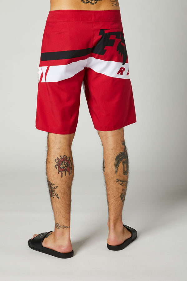 Short Fox Racing Wrapped BordShort Noir Rouge BLK FD