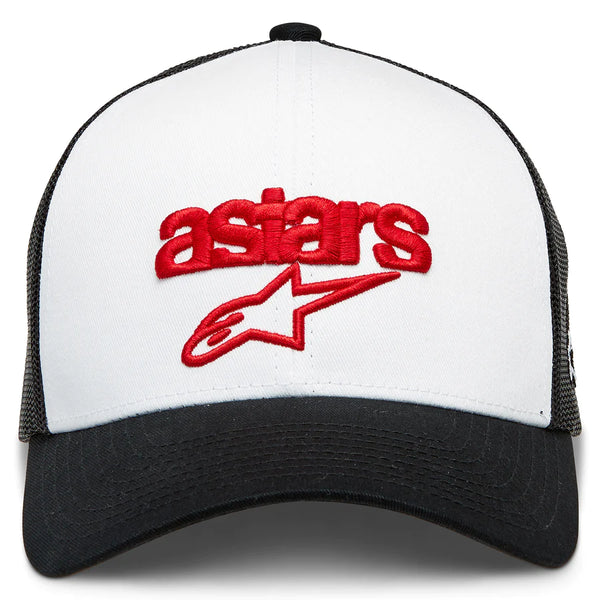 Casquette Alpinestars Pedigree Hat Blanc Noir 1232-81040