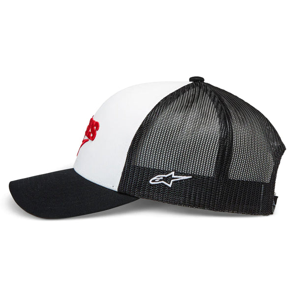 Casquette Alpinestars Pedigree Hat Blanc Noir 1232-81040