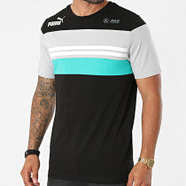 Destockage Tee-Shirt Puma Amg Fd Mapf1 Sds Petronas Noir 531188 03