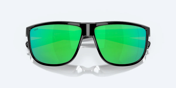 Lunette Costa Sunglasses Rincondo 156 Matte Smoke Cristal Green Mirror Polarisée 580G 06S9010 4182