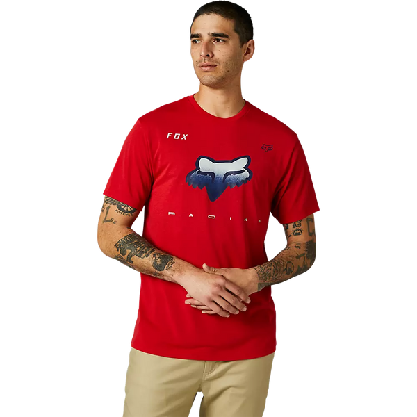 Tee-Shirt Fox Raccing Rkane Head Rouge SS Tech 29045-122