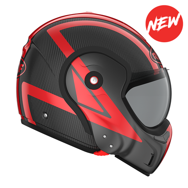 Casque Roof RO9 Boxxer Carbon Dart rouge 01277058 boxxer promo DESTOCKAGE