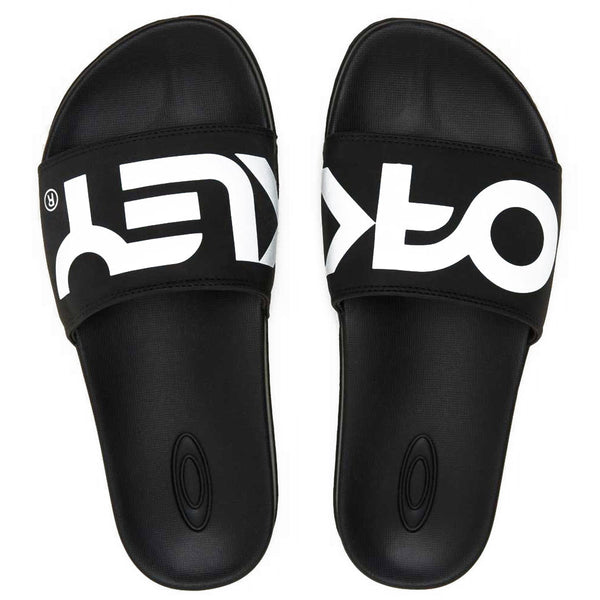 Savates/Claquettes Oakley B1B Slide 2.0 Noir Blanc