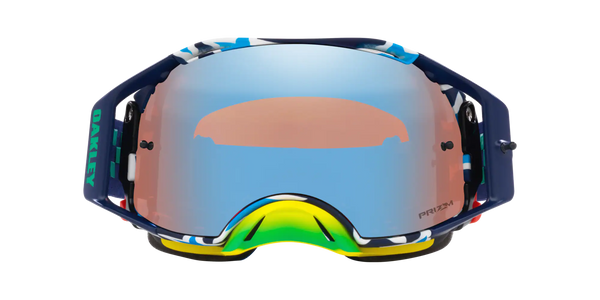 Masque Oakley Airbrake Mx Troy Lee Designs Blue Banner Prizm Sapphire OO7046-D1