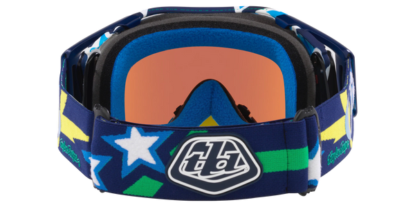 Masque Oakley Airbrake Mx Troy Lee Designs Blue Banner Prizm Sapphire OO7046-D1