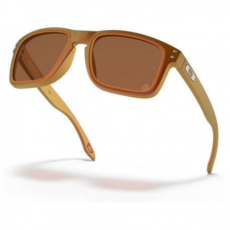 Lunette Oakley Holbrook Troy Lee Design Gold Shift Prizm Ruby Alt Irridium