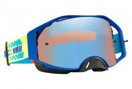 Masque Oakley Airbrake MX Tread Retina White Prizm Sapphire