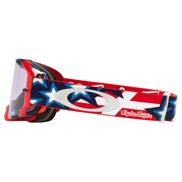 Masque Oakley Airbrake Mx Troy Lee Designs Red Banner W Prizm Low Light