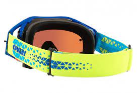 Masque Oakley Airbrake MX Tread Retina White Prizm Sapphire