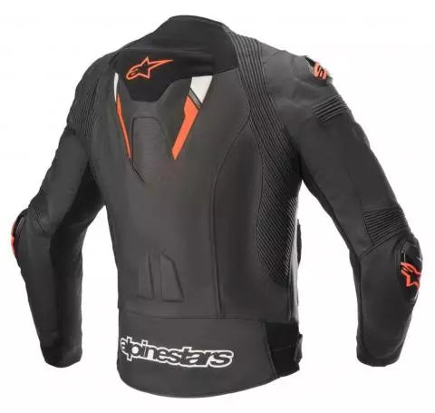 Blouson ALPINESTARS MISSILE V2 IGNITION Leather Jacket Noir Rouge 3100222 1030 motogp04
