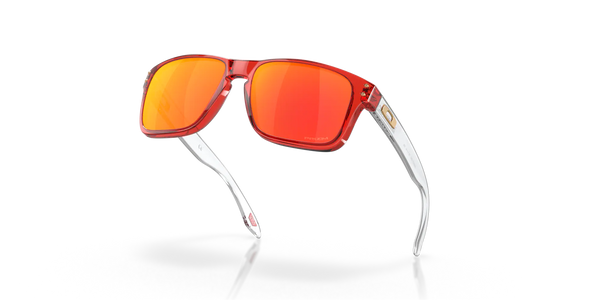 Lunette Oakley Holbrook XS enfant Crystal Red Prizm Ruby