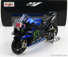 MINIATURE MOTO YAMAHA FACTORY #20 FABIO QUARTARARO 1:18 MAISTO M36373