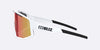 LUNETTE BLIZ FUSION MATTE WHITE SMOKE RED  MIRR 2353