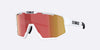 LUNETTE BLIZ FUSION MATTE WHITE SMOKE RED  MIRR 2353